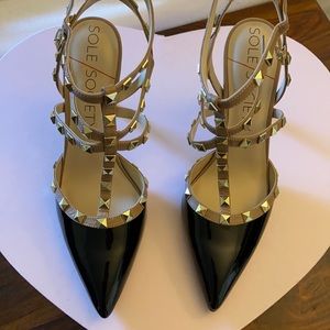 Sole society studded sandals